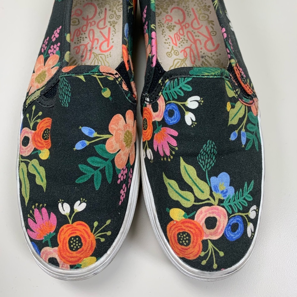 Keds Rifle X Paper floral platform sneaker